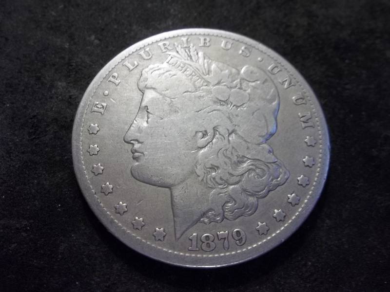 1879 CC  Morgan Silver Dollar