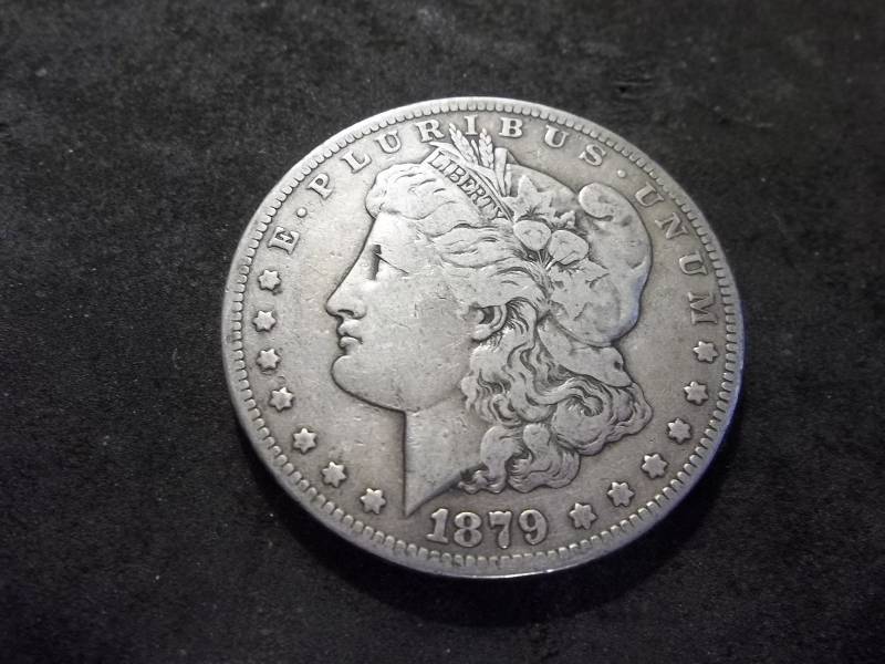 1879 S Reverse 79 Morgan Silver Dollar