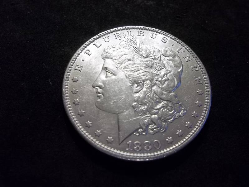 1880  O  Morgan Silver Dollar