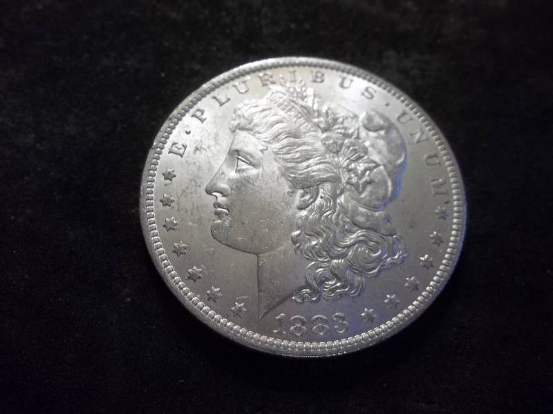 1883 O Morgan Silver Dollar