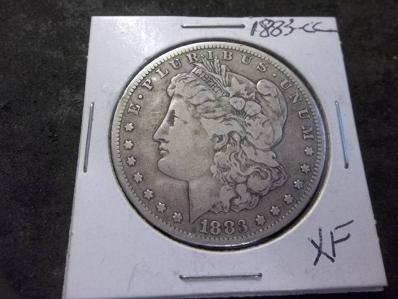 1883 CC  Morgan Silver Dollar