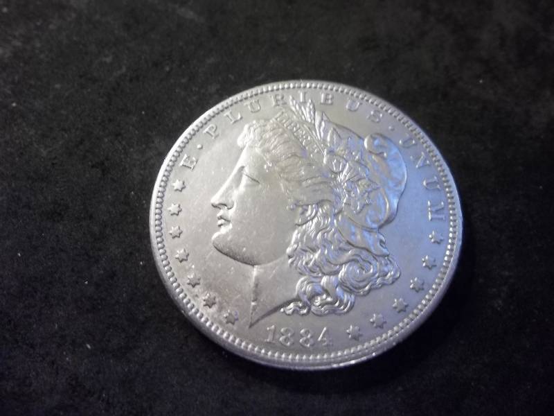 1884 S Morgan Silver Dollar