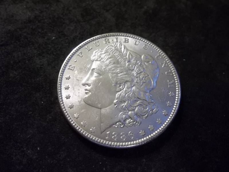1886 Morgan Silver Dollar