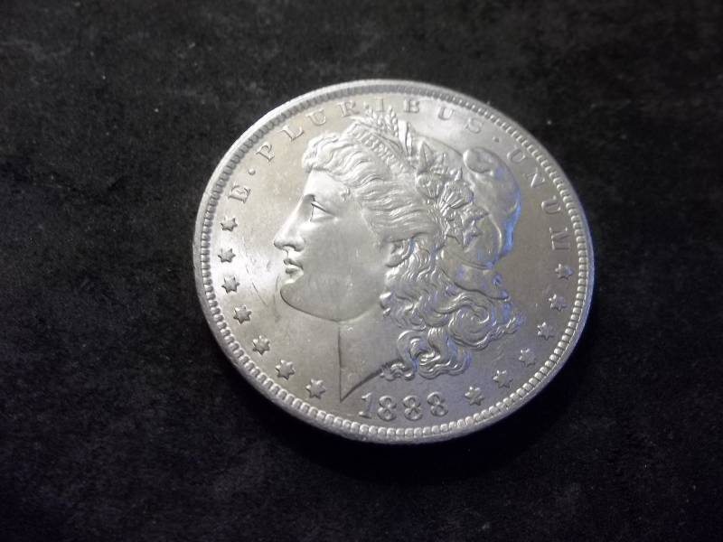 1888 O Morgan Silver Dollar