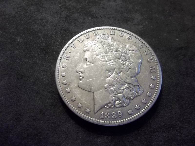 1889 O Morgan Silver Dollar