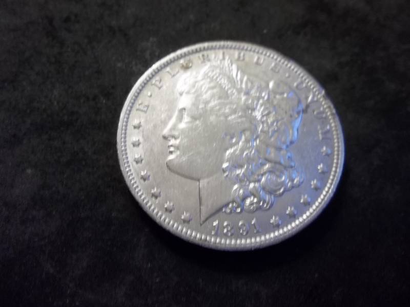 1891 O  Morgan Silver Dollar