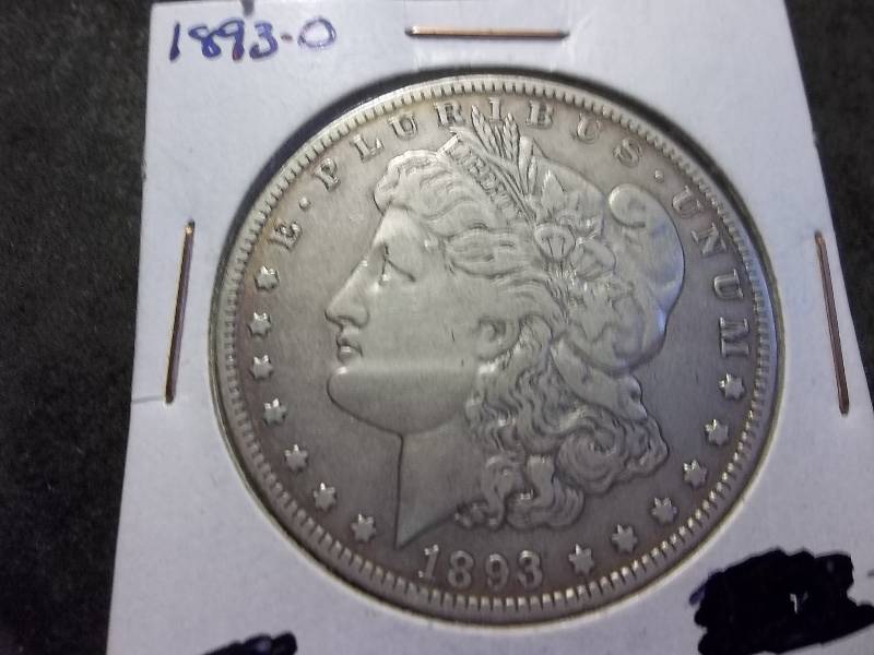 1893 O  Morgan Silver Dollar