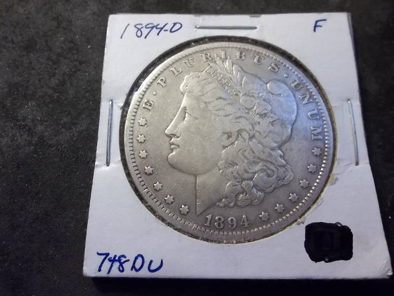 1894 O Morgan Silver Dollar