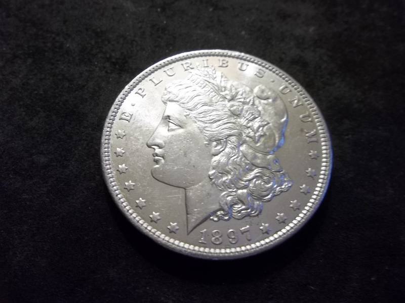 1897 Morgan Silver Dollar