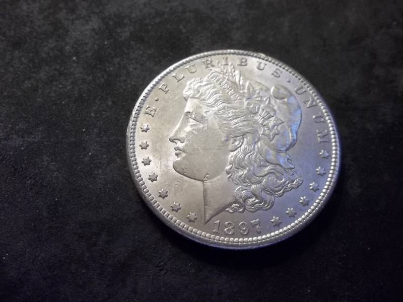 1897 S Morgan Silver Dollar