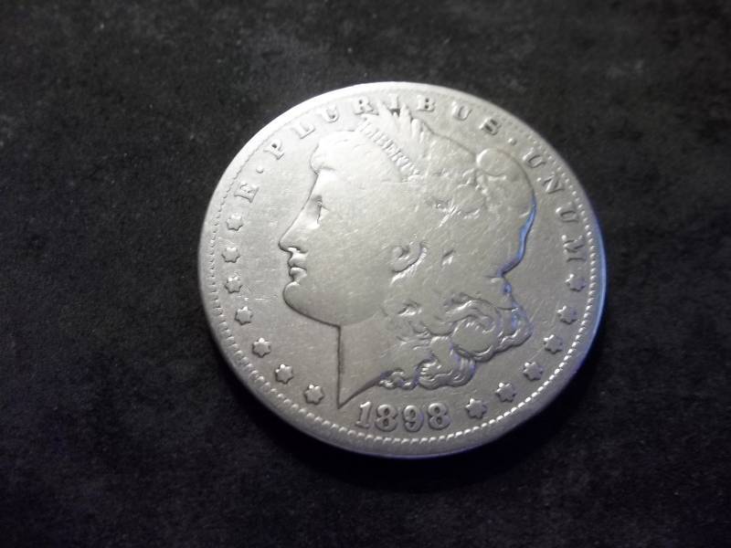 1898 S Morgan Silver Dollar