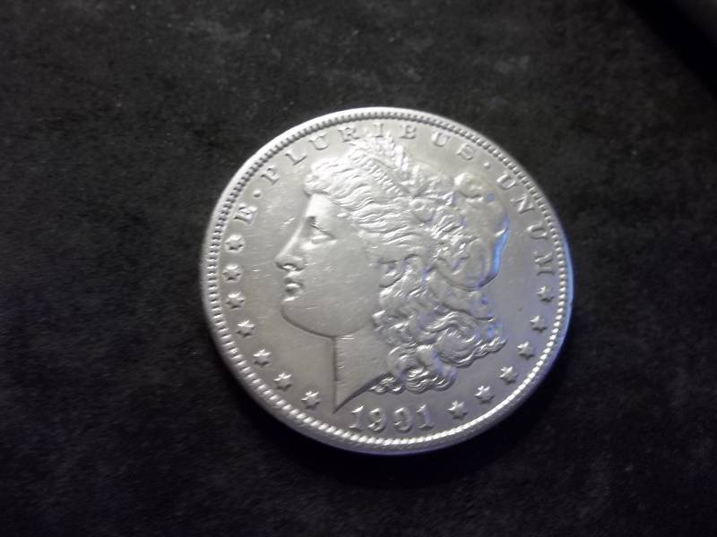 1901 O Morgan Silver Dollar