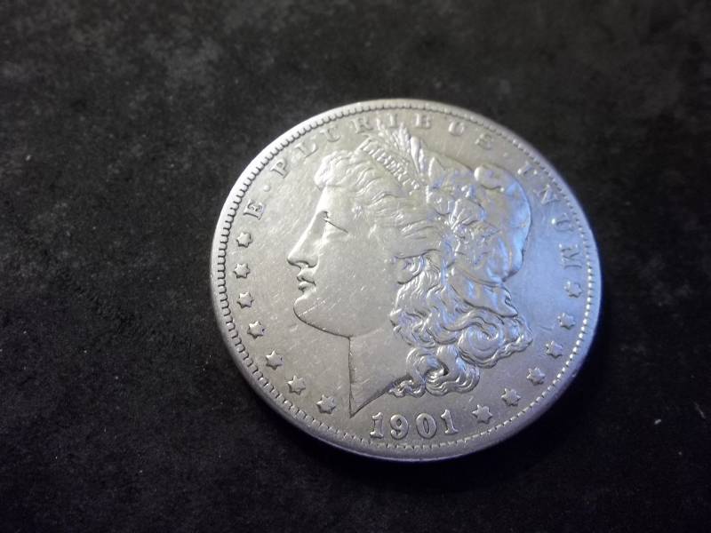 1901 S Morgan Silver Dollar