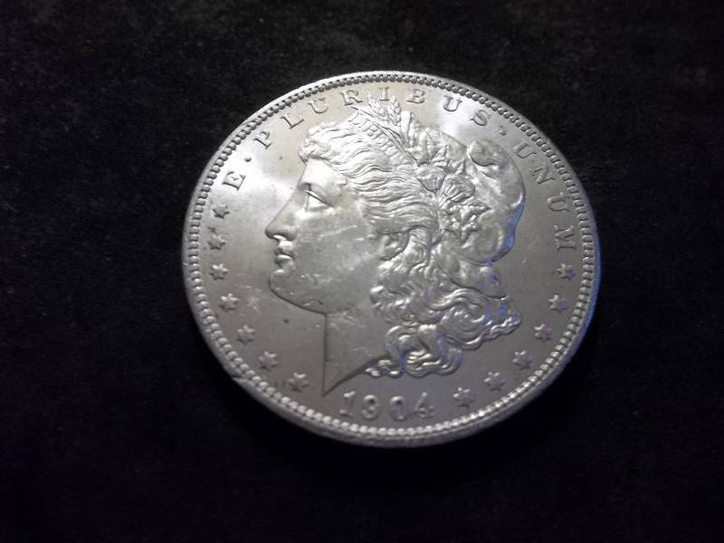 1904 O Morgan Silver Dollar