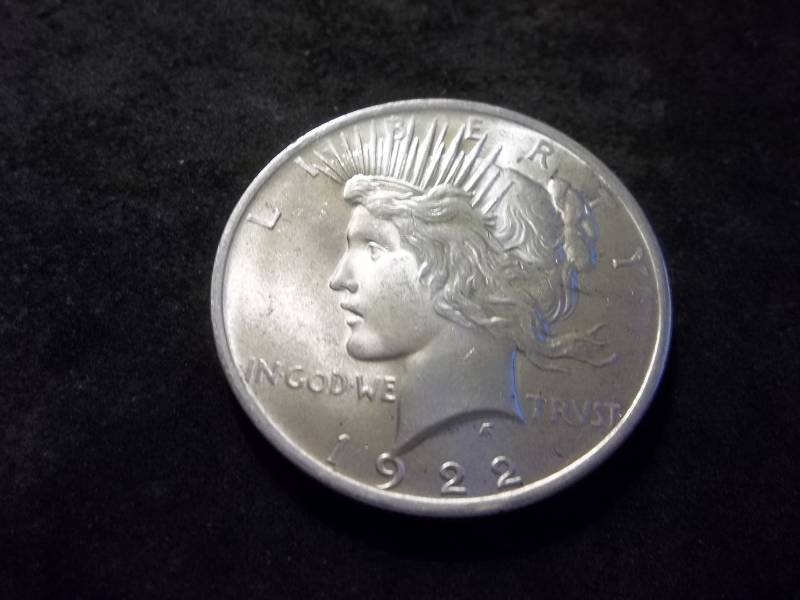 1922  Silver Peace Dollar