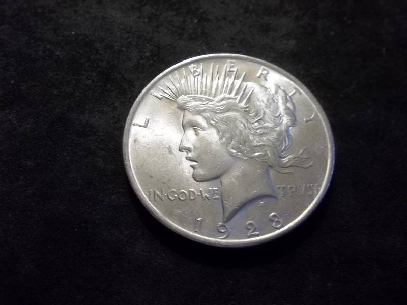 1923 Peace Silver Dollar