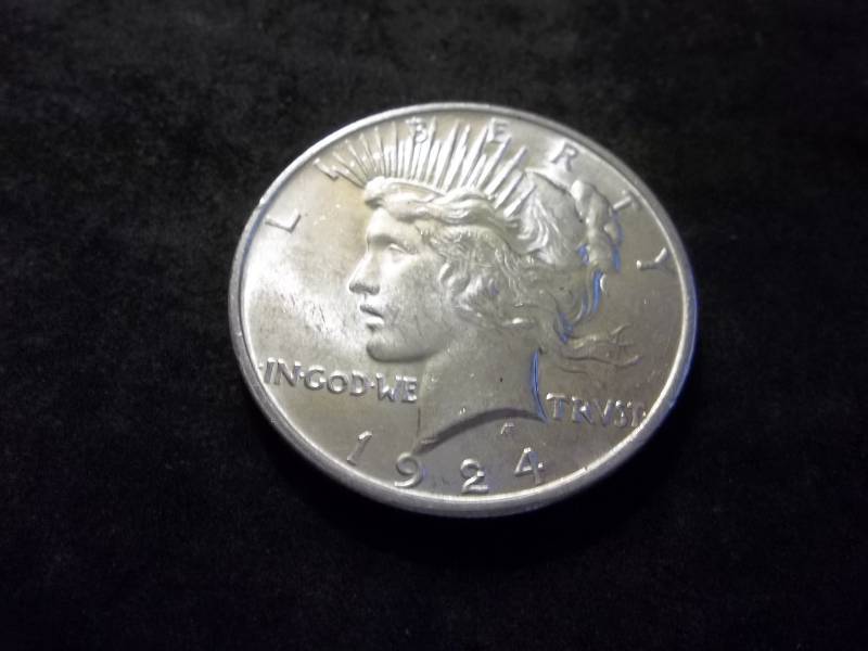 1924 Peace Silver Dollar