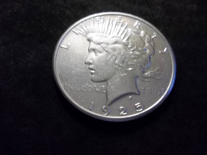 1925 S Peace Silver Dollar