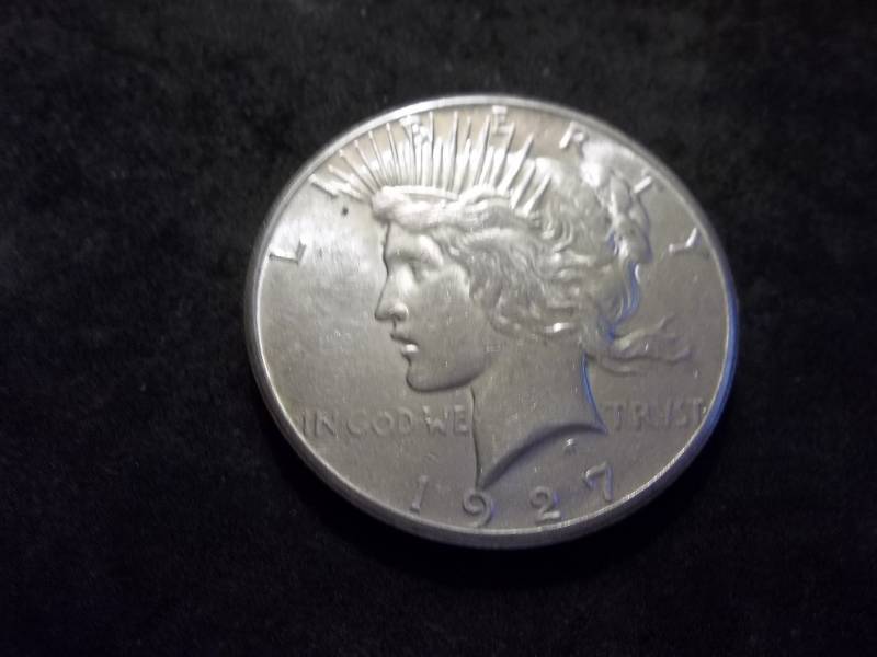1927  Peace Silver Dollar