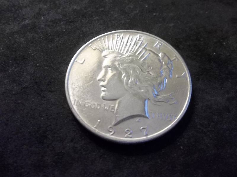 1927 D Peace Silver Dollar