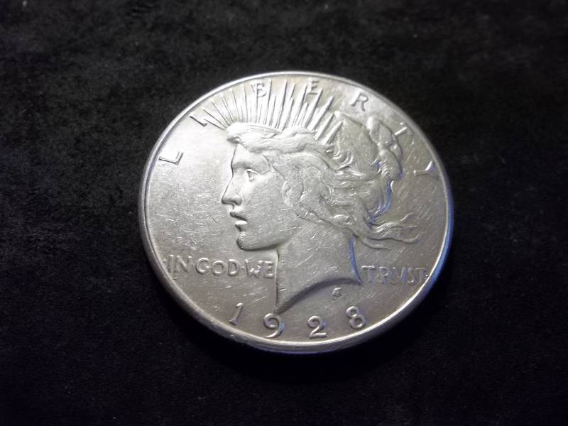 1928 S Peace Silver Dollar