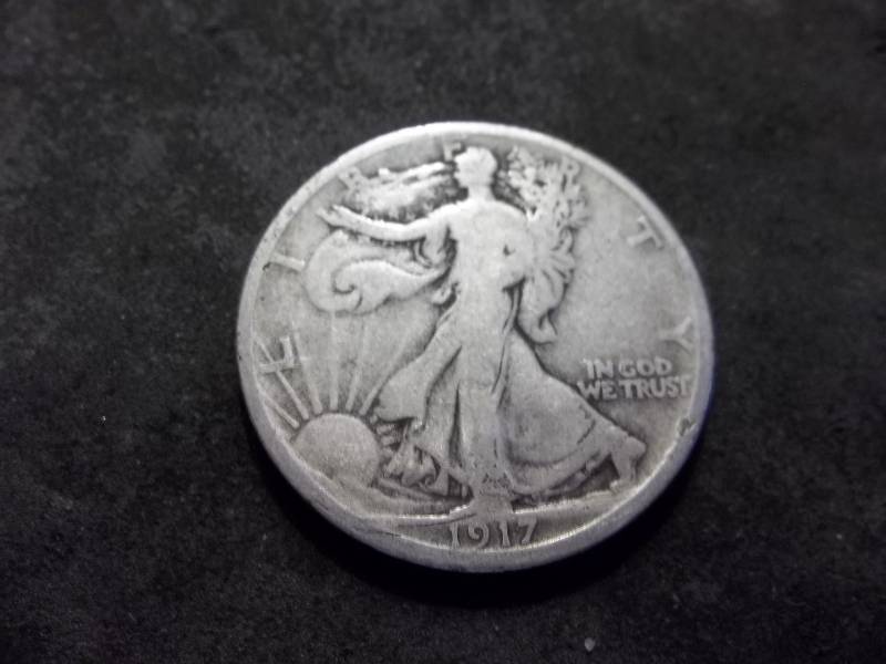 1917 S Walker Half Dollar