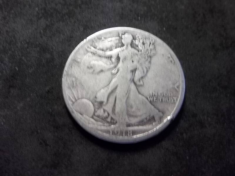 1918 S  Walker Half Dollar
