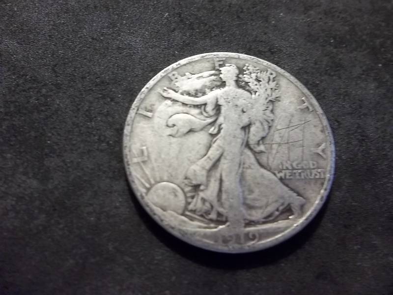 1919 Walker Half Dollar