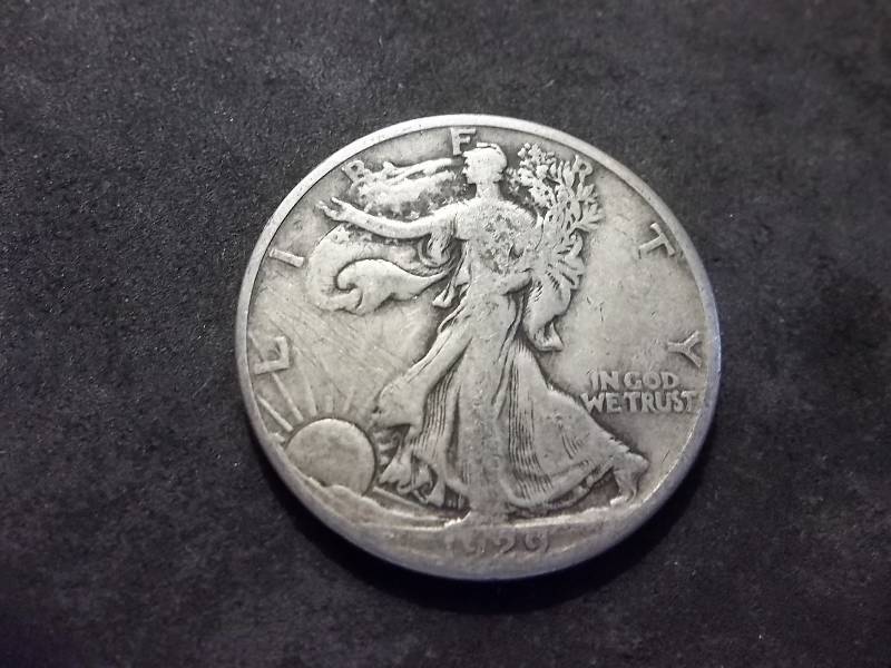 1929 D Walker Half Dollar