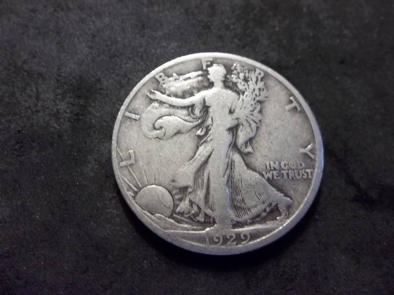 1929 S Walker Half Dollar