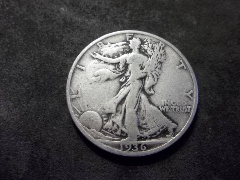 1936 S Walker Half Dollar
