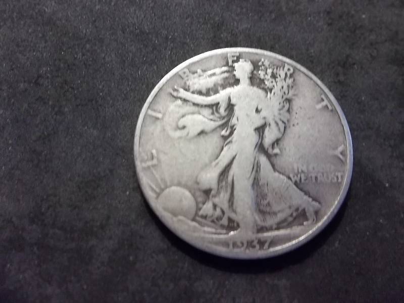 1937 D Walker Half Dollar