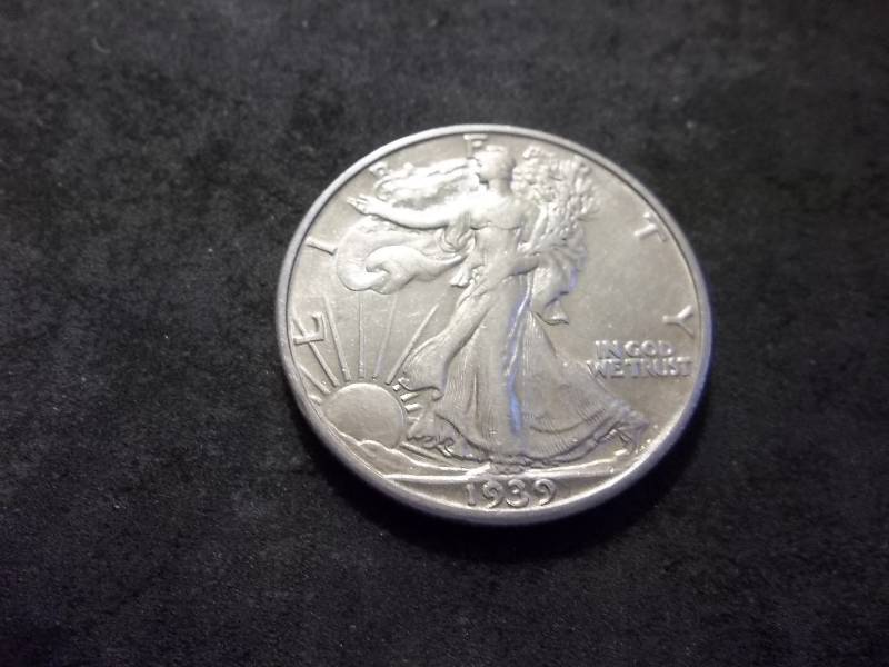 1939 S Walker Half Dollar