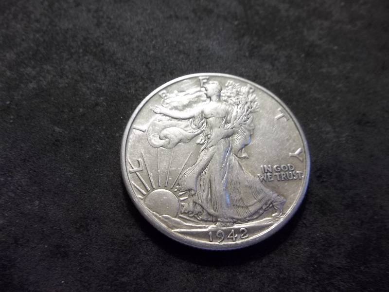 1942 D Walker Half Dollar