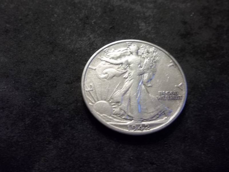 1942 S Walker Half Dollar