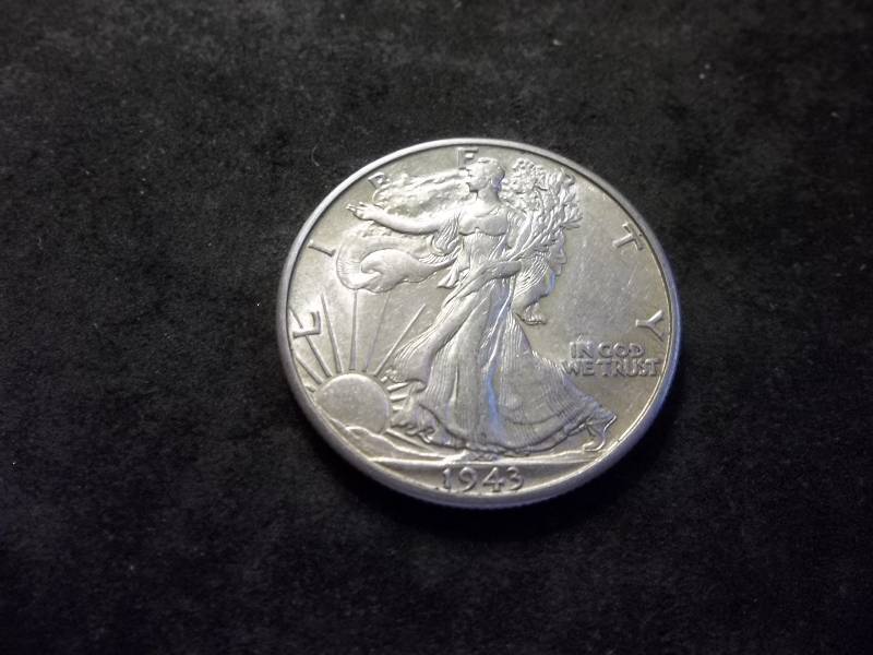 1943 D  Walker Half Dollar