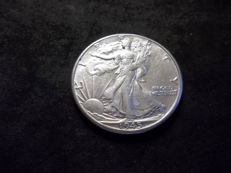 1945 D  Walker Half Dollar
