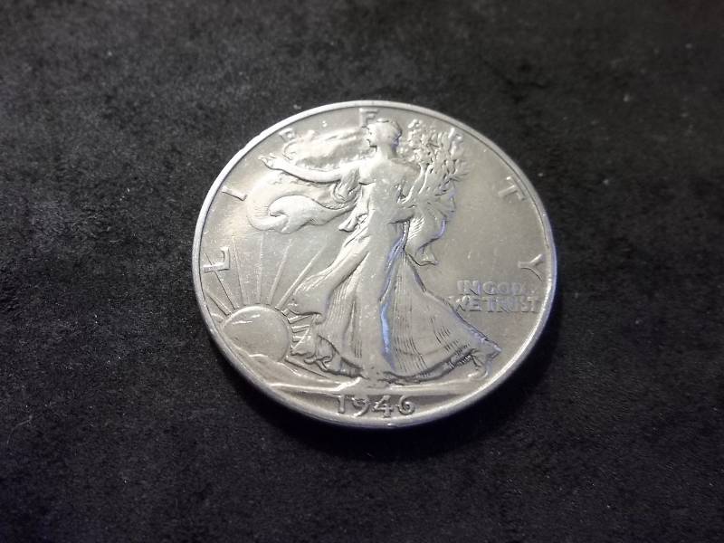 1946 S Walker Half Dollar