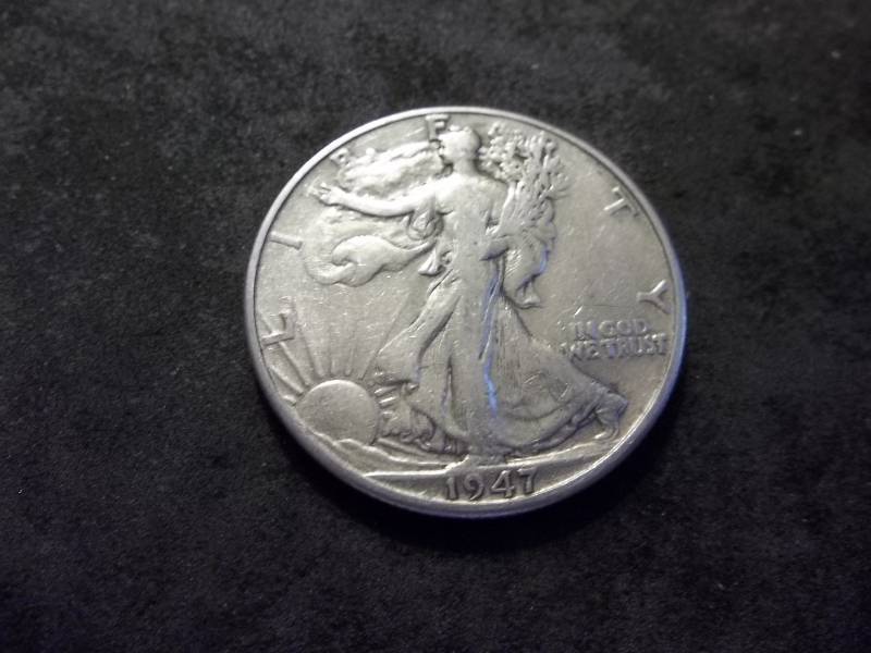 1947 D  Walker Half Dollar