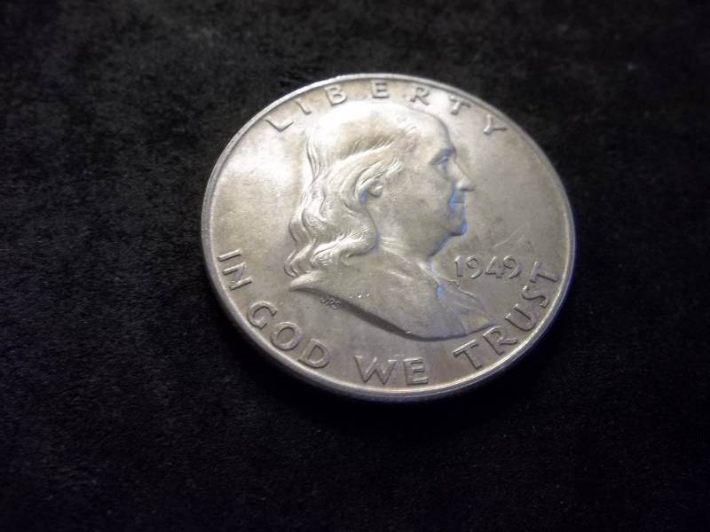 1949 D  Franklin Half Dollar