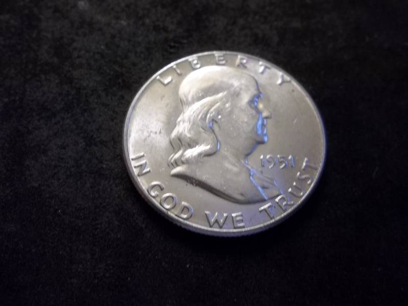 1951  Franklin Half Dollar