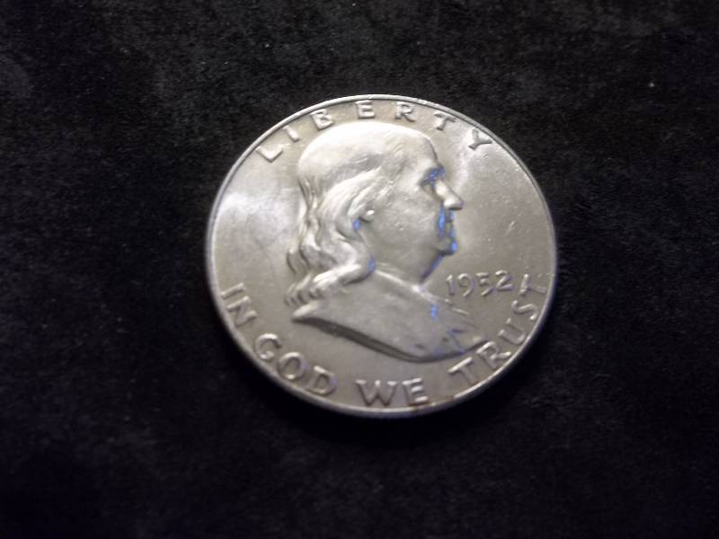 1952 D Franklin Half Dollar