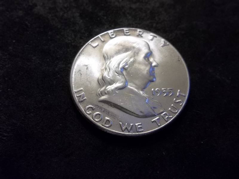1955 Franklin Half Dollar