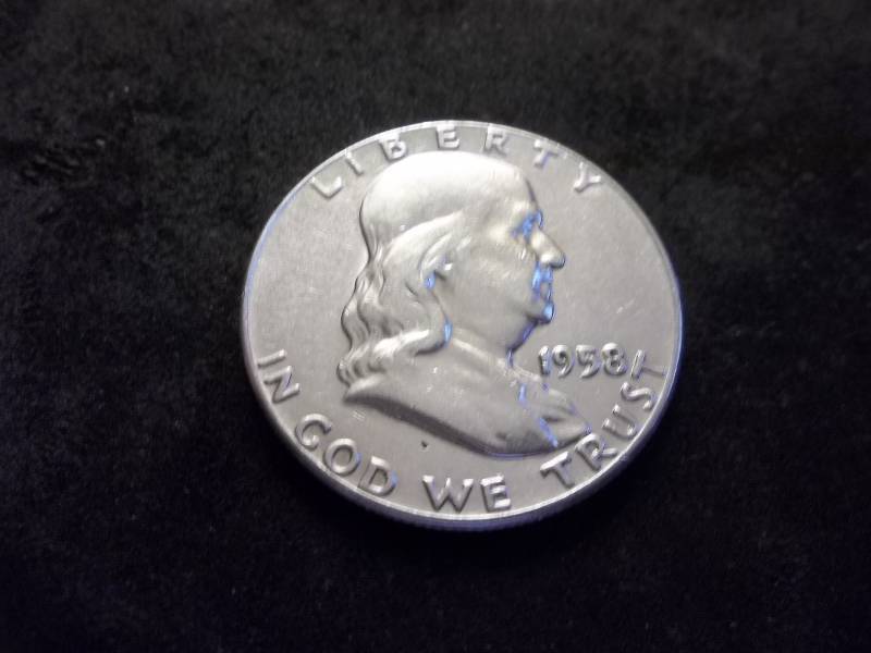 1958  Franklin Half Dollar
