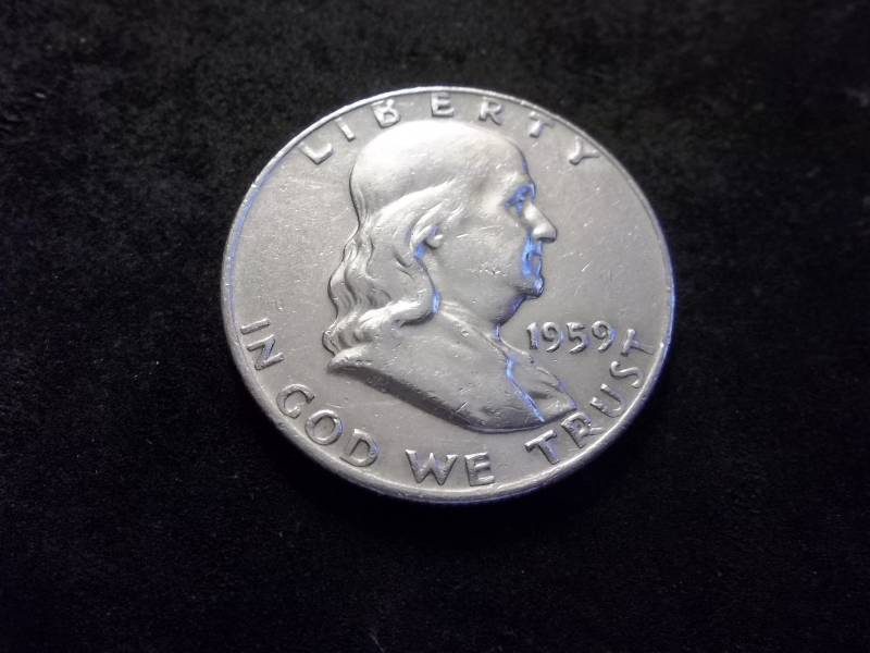 1959 Franklin Half Dollar