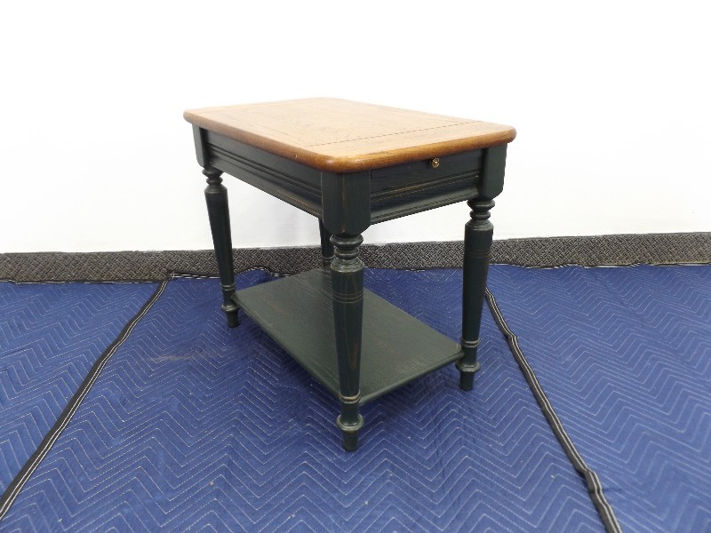 lot 27 image: Solid Wood Hammary End Table