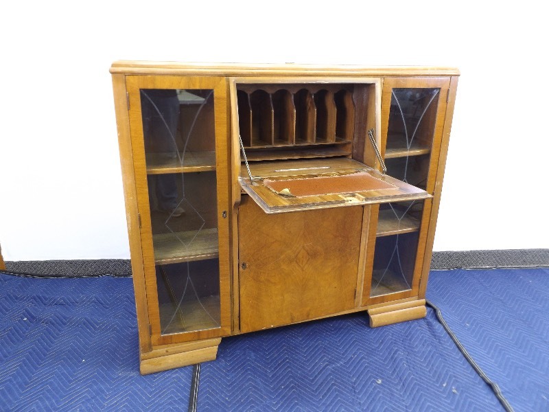 Antique Secretaries Desk Bookcase Ec 211 High End Mid Century