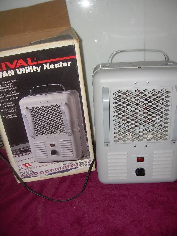 lot 36 image: UTILITY HEATER