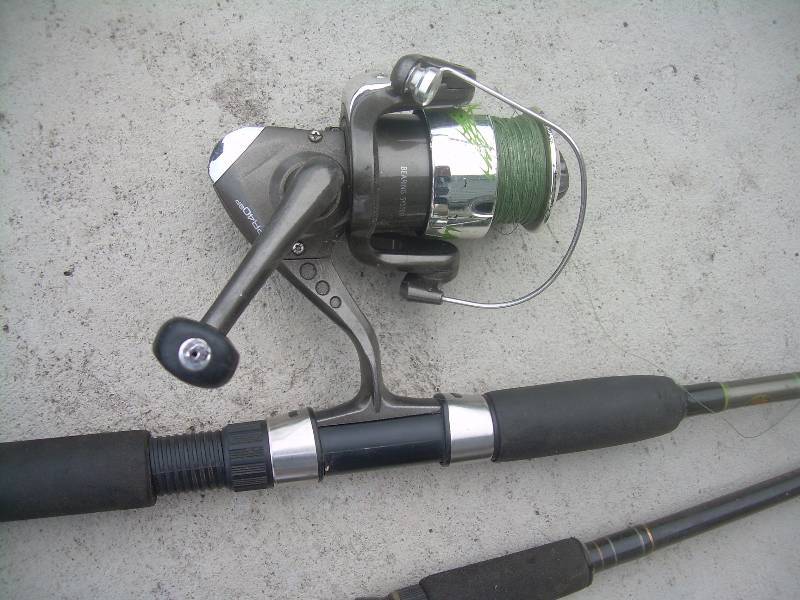 lot 64 image: SHAMINO ROD AND PREDITOR ROD AND REEL
