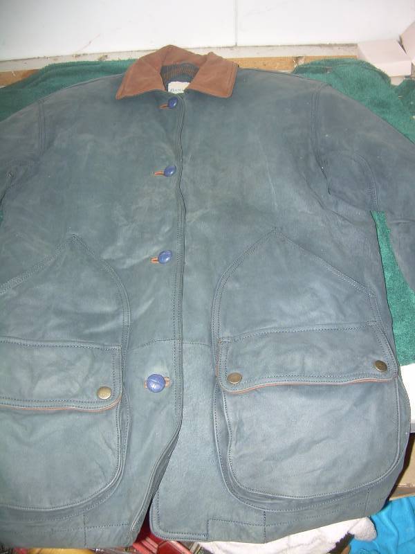 lot 82 image: LEATHER BOUNDERIES WATERS JACKET